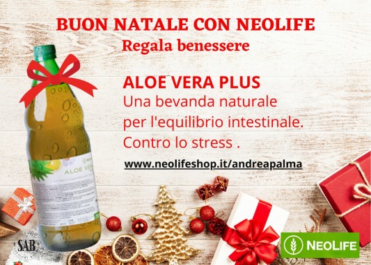 Regala benessere con Aloe Vera Plus - una bevanda naturale per l'equilibrio intestinale e contro lo stress!