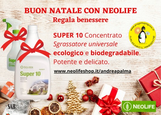 Regala Super 10 Golden...scegli ecologia e benessere per i tuoi regali di Natale!