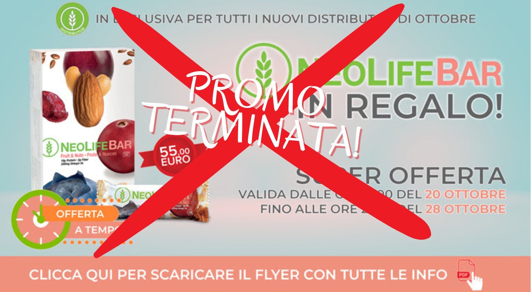 Offerta a Tempo per i nuovi distributor di ottobre